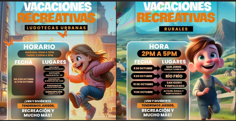 Inician Vacaciones Recreativas en la Red de Ludotecas para Niños y Adolescentes