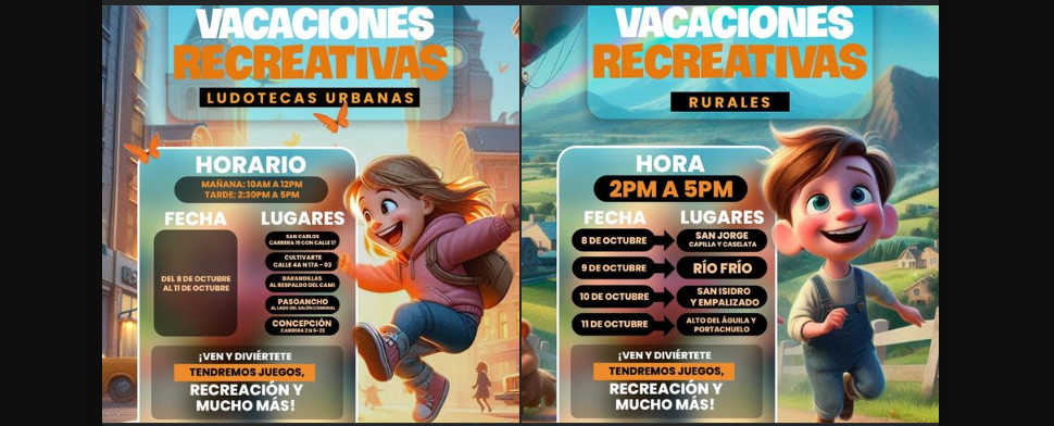 Inician Vacaciones Recreativas en la Red de Ludotecas para Niños y Adolescentes