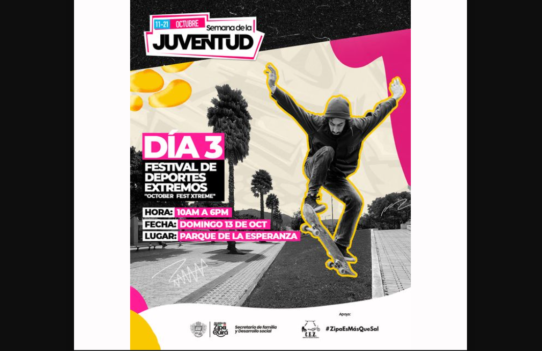 Festival de Deportes Extremos en la Semana de la Juventud 2024