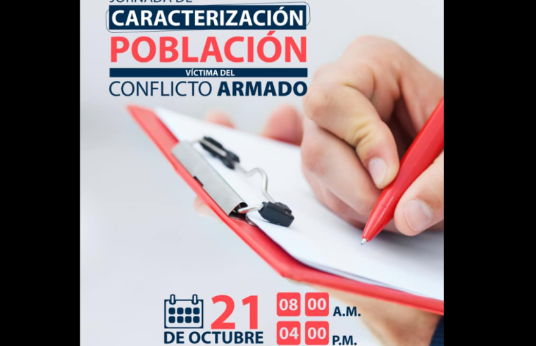 Jornada de Caracterización Masiva para la Población Víctima del Conflicto Armado en Nemocón