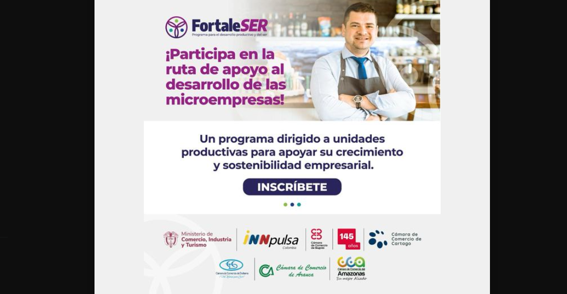 Convocatoria abierta para microempresas en Tocancipá: Programa FortaleSER