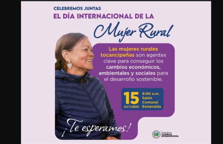 Día Internacional de las Mujeres Rurales: Homenaje a su aporte en el desarrollo agrícola y la seguridad alimentaria