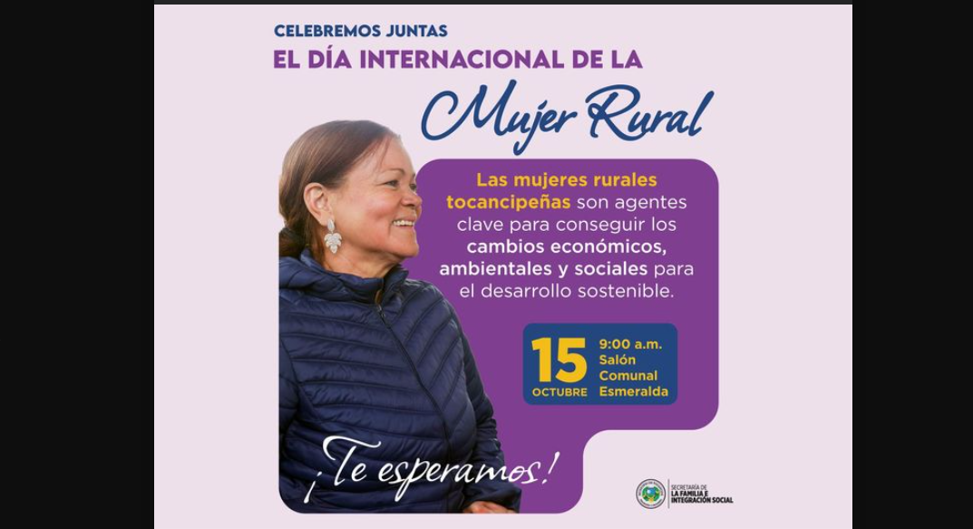 Día Internacional de las Mujeres Rurales: Homenaje a su aporte en el desarrollo agrícola y la seguridad alimentaria