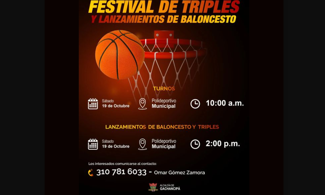 Festival de Triples y Lanzamientos promete una jornada llena de adrenalina en Gachancipá