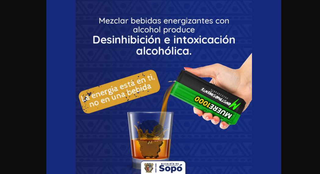 Riesgos de mezclar bebidas energizantes con alcohol: una alerta para el consumo responsable