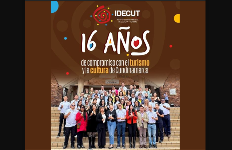 16 años de promoción cultural y turística en Cundinamarca: IDECUT celebra su aniversario