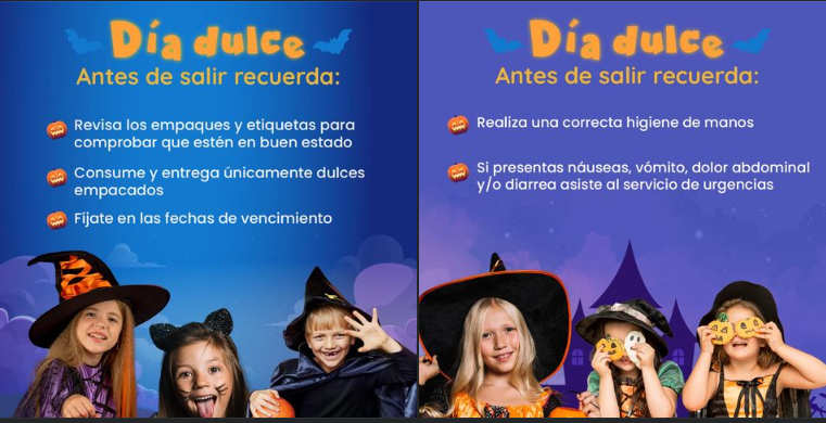 Recomendaciones para un Halloween saludable: prioriza la alimentación de los niños