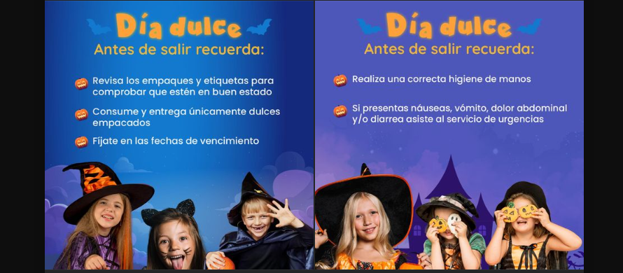 Recomendaciones para un Halloween saludable: prioriza la alimentación de los niños