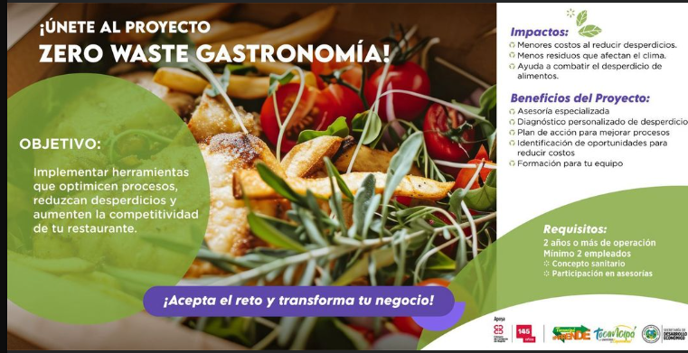 Proyecto Zero Waste Gastronomía impulsa la optimización en restaurantes