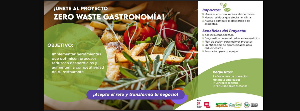 Proyecto Zero Waste Gastronomía impulsa la optimización en restaurantes