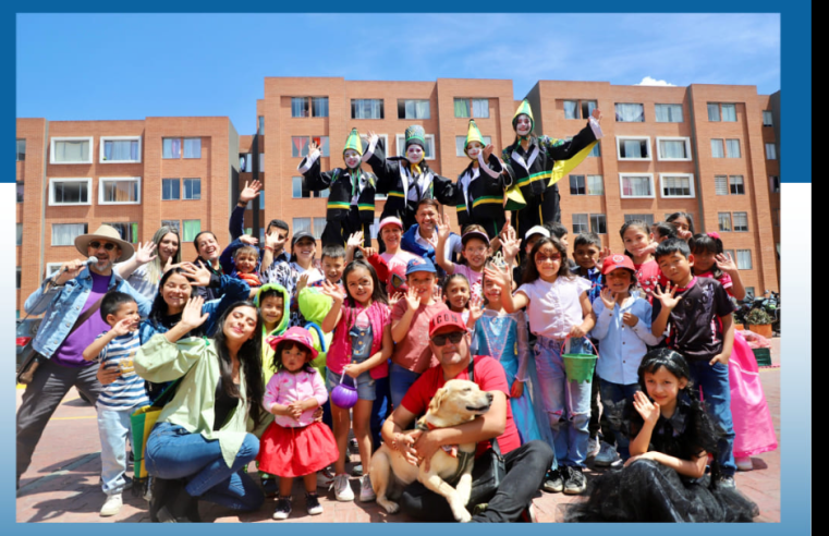 Celebración del Mes del Dulce en el Conjunto Ibiz con Niños y Familias