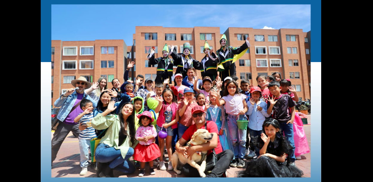 Celebración del Mes del Dulce en el Conjunto Ibiz con Niños y Familias