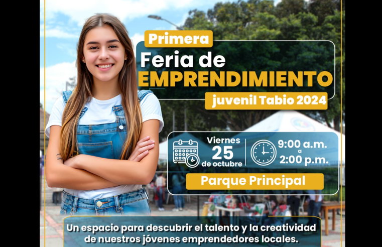 Primera Feria de Emprendimiento Juvenil en Tabio 2024 reúne talento local