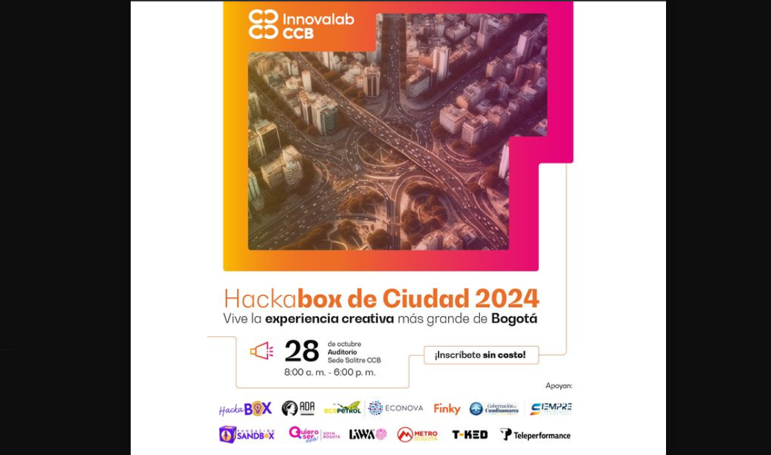 Hackabox de Ciudad 2024 invita a jóvenes de Bogotá a crear soluciones innovadoras