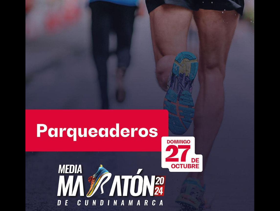 Cuenta regresiva para la Media Maratón de Cundinamarca: parqueaderos y recomendaciones