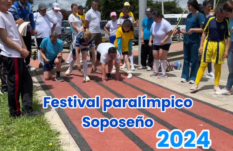 Sopó celebra el Primer Festival Paralímpico 2024: un encuentro de talento y superación + Video