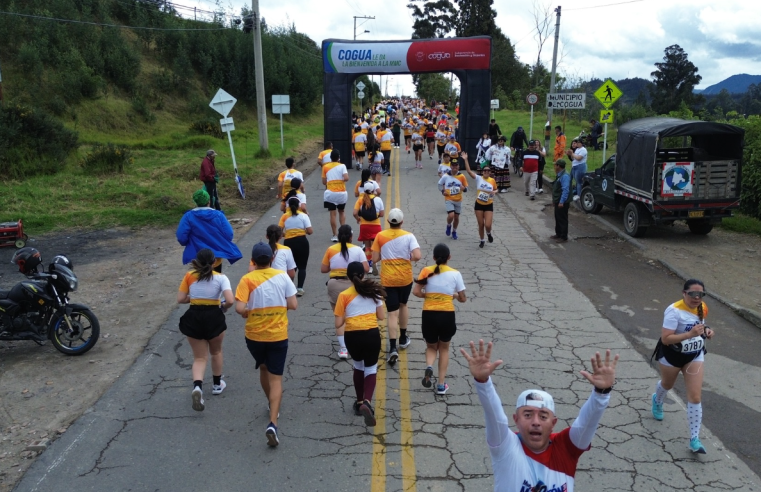 Cundinamarca celebra con éxito su primera Media Maratón de talla mundial