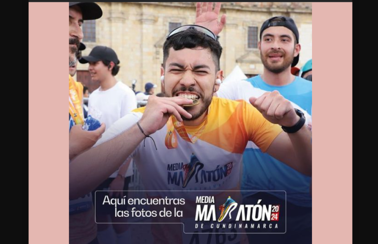 Los mejores momentos de la Media Maratón de Cundinamarca capturados con inteligencia artificial