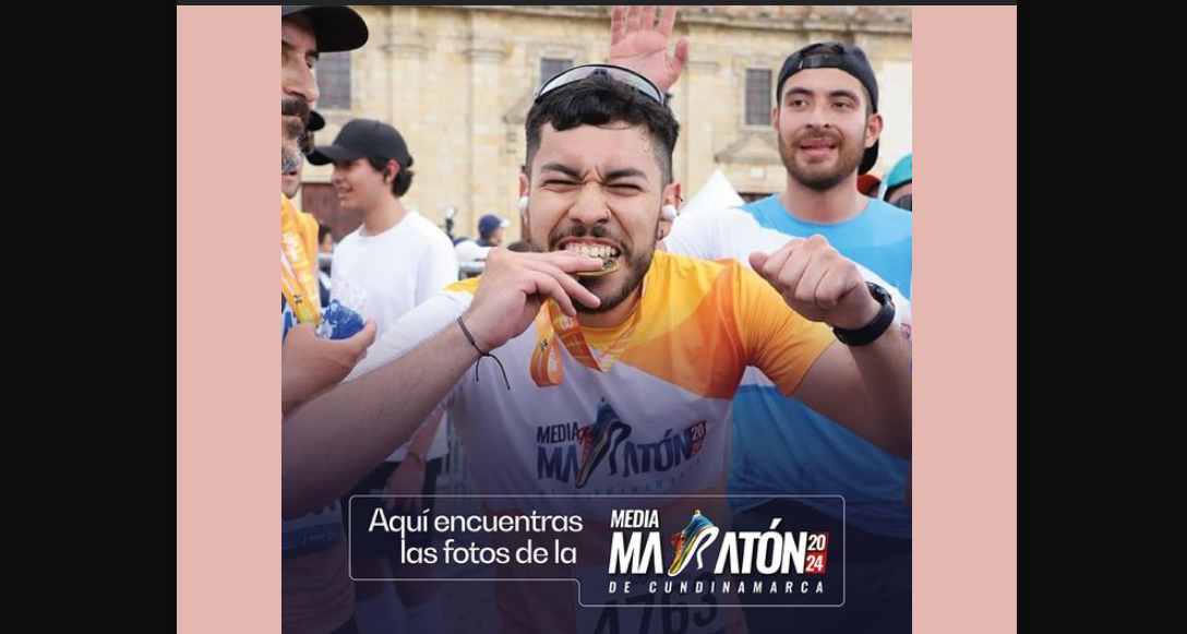 Los mejores momentos de la Media Maratón de Cundinamarca capturados con inteligencia artificial