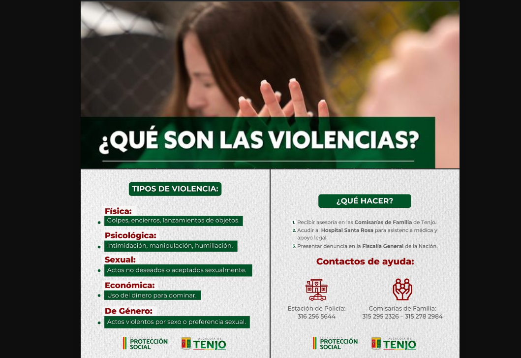 Detén la Violencia: Apoyo disponible para quienes enfrentan situaciones difíciles