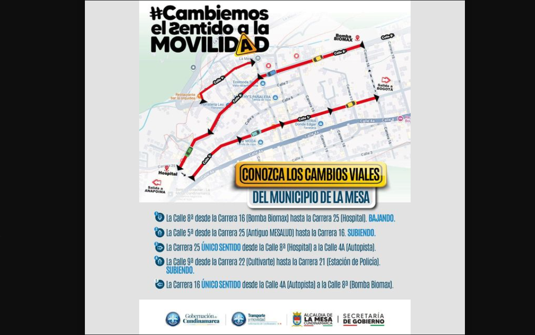 Mejora en el Tránsito Urbano de La Mesa con Nuevo Plan de Manejo de Tráfico