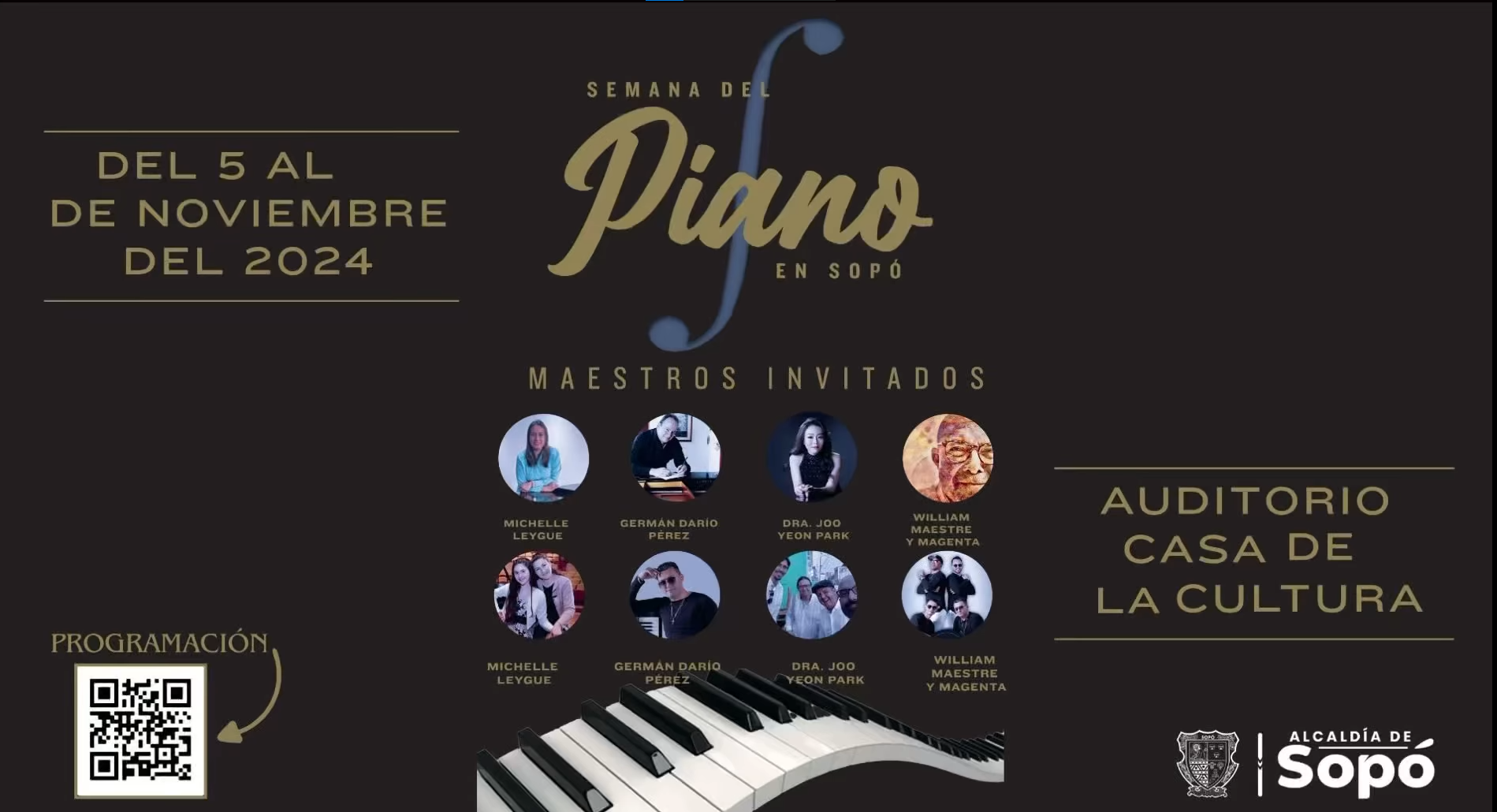 Semana del Piano en Sopó: Concierto Inaugural a Cargo de Destacadas Pianistas y Académicas + Video