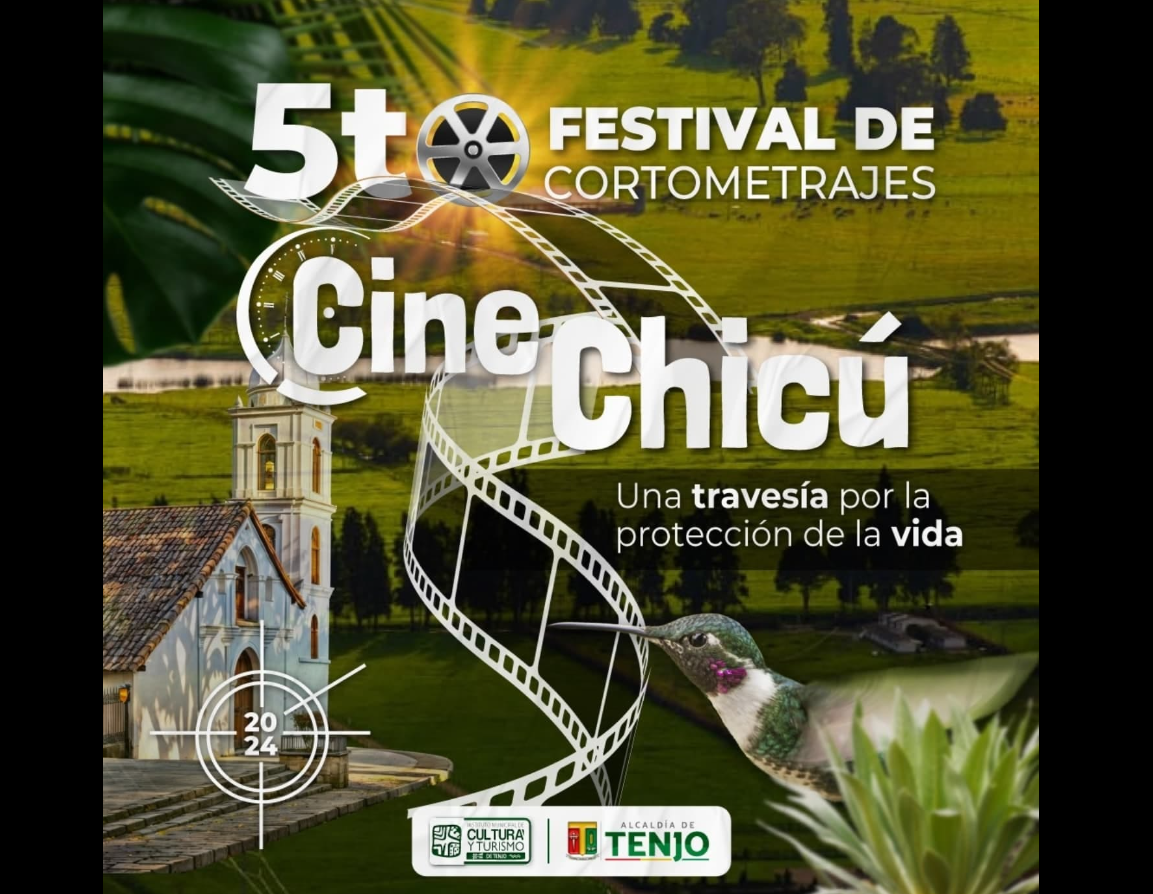 Tenjo se Prepara para el 5to Festival de Cortometrajes Cine Chicú: “Una Travesía por la Protección de la Vida 2024”