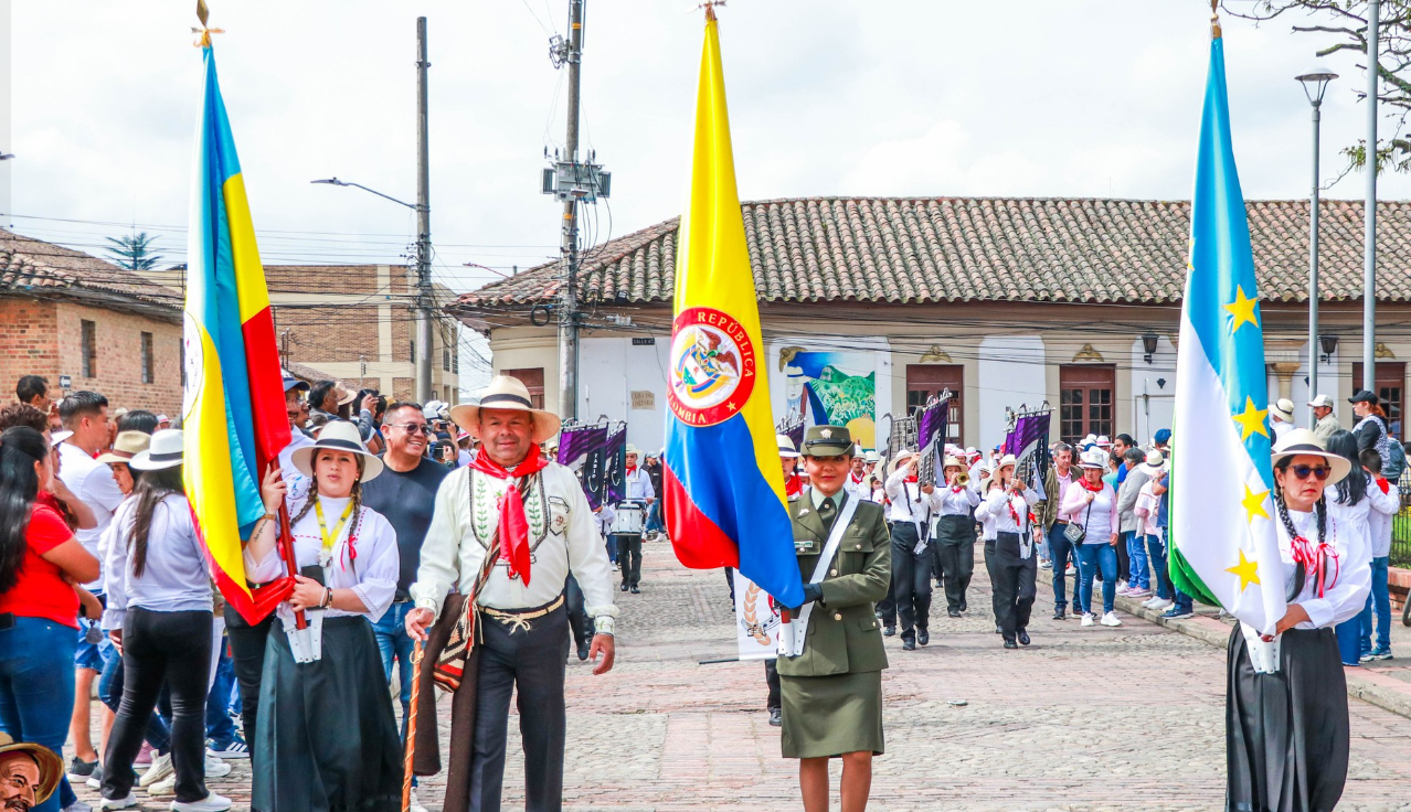 Tabio Celebra el Día Nacional del Torbellino con Desfile y Tradiciones Folclóricas