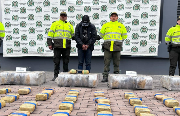 Incautado Cargamento de Droga Camuflado como Productos Agropecuarios en Soacha