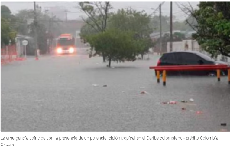 Ideam emite alerta por lluvias y tormentas eléctricas en varias regiones del país