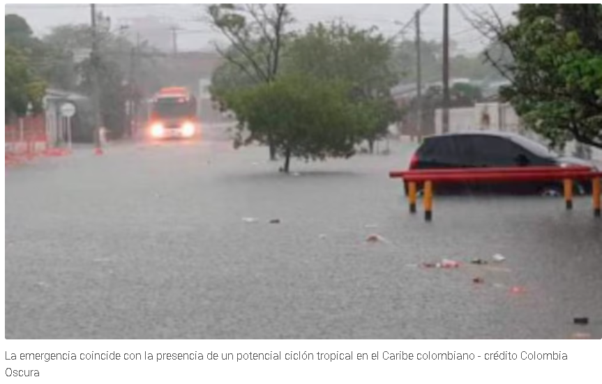 Ideam emite alerta por lluvias y tormentas eléctricas en varias regiones del país