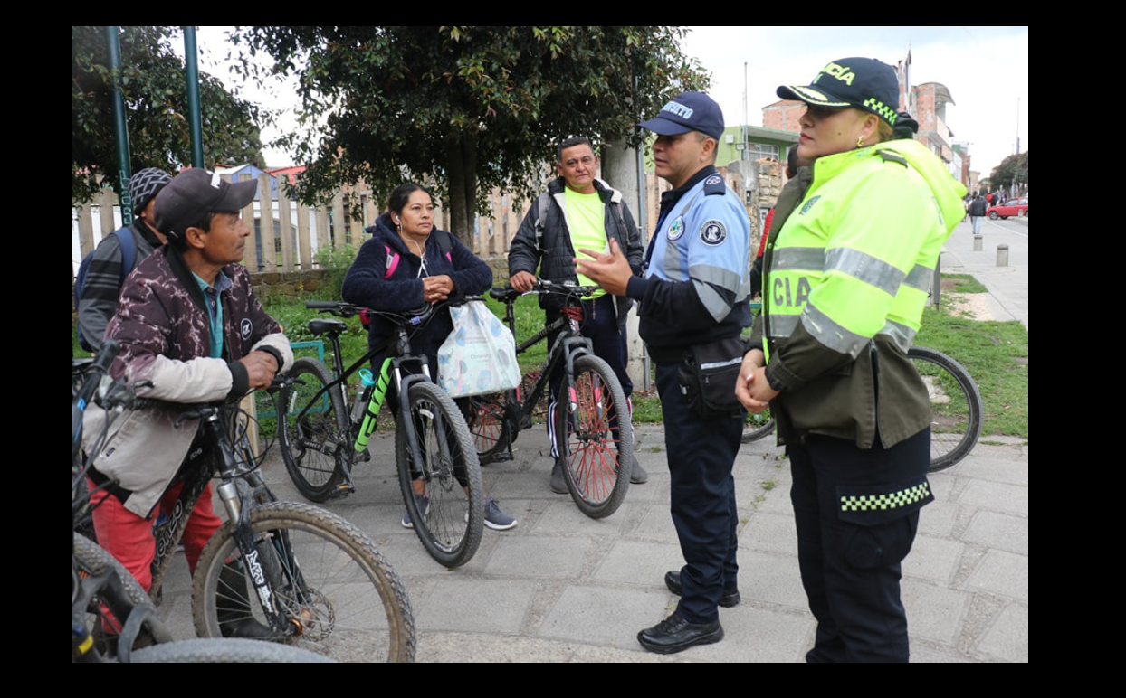 Campaña Pedagógica en Tocancipá: Seguridad Vial para Ciclistas