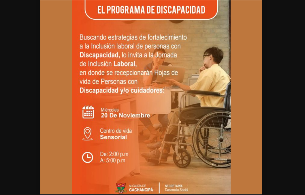 Jornada de Inclusión Laboral en el Centro de Vida Sensorial