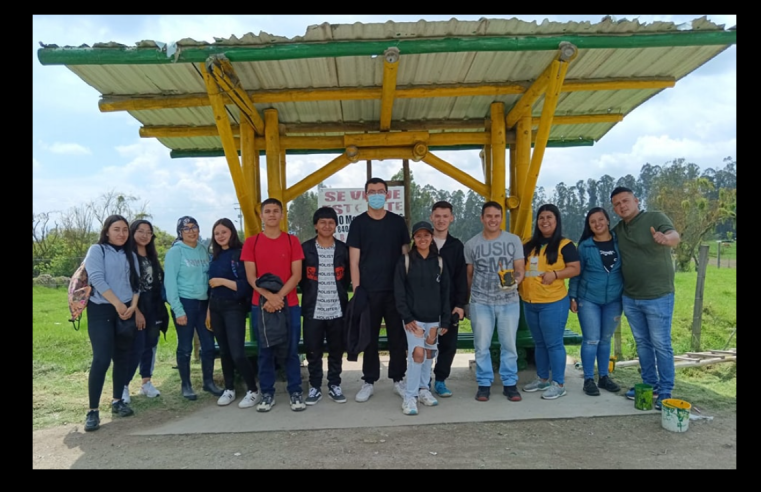 Recuperación de espacio público en la vereda La Fuente, sector Zipatoca