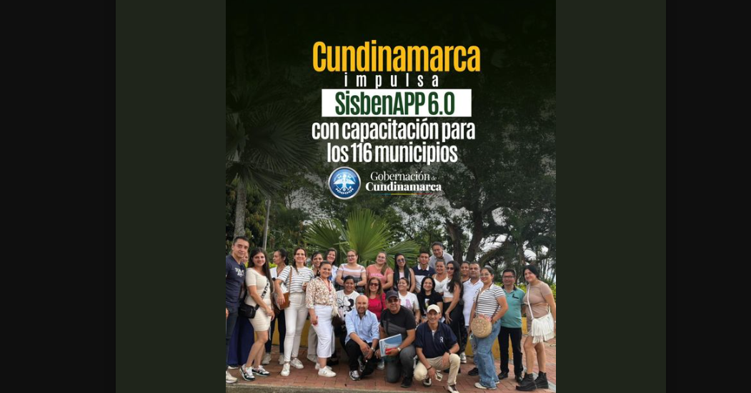 Capacitación a administradores municipales del Sisbén en Cundinamarca para implementar SisbenAPP 6.0