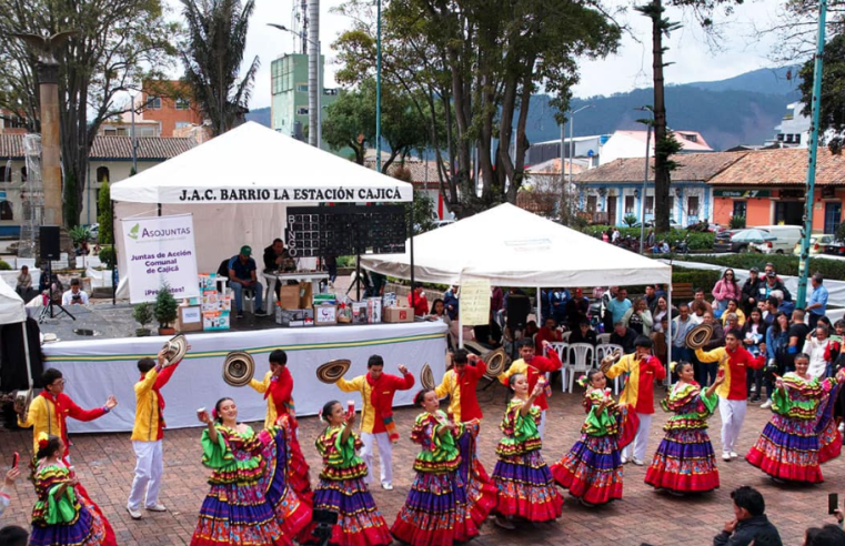 Celebración del Día Nacional de la Acción Comunal reúne a la comunidad en un bingo bazar