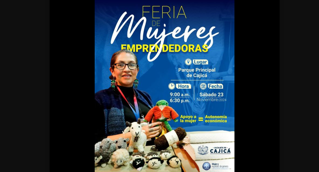 Convocan a mujeres emprendedoras para participar en feria local