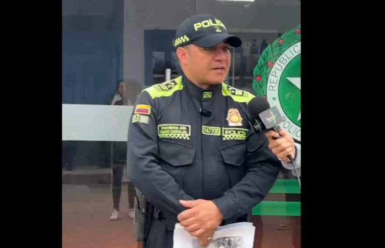 Intendente Jefe Omar Carvajal presenta reporte de seguridad + Video