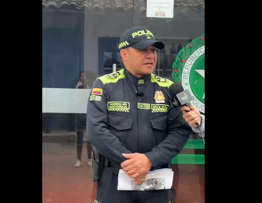 Intendente Jefe Omar Carvajal presenta reporte de seguridad + Video