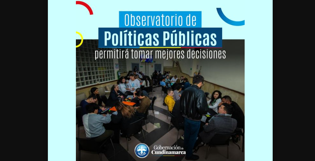 Cundinamarca avanza en la creación del Observatorio de Prospectiva de Políticas Públicas