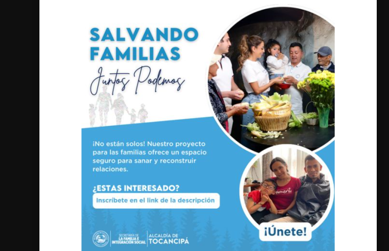 Programa “Salvando Familias Juntos” ofrece apoyo para hogares en crisis