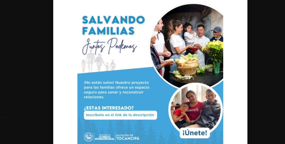 Programa “Salvando Familias Juntos” ofrece apoyo para hogares en crisis