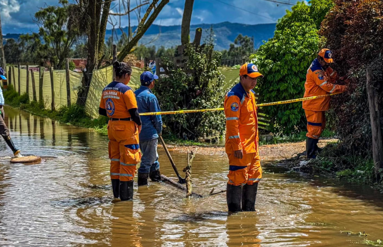 Atención a emergencias por inundaciones en el sector San Miguel, vereda Fagua