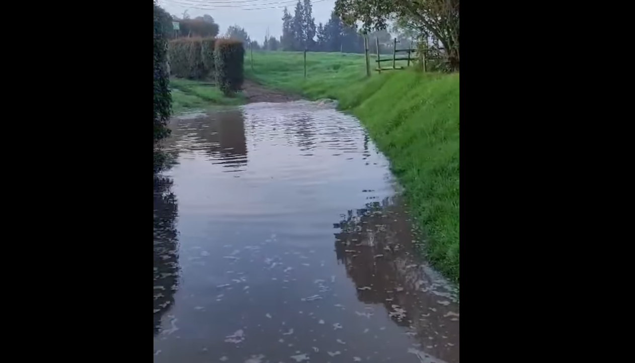 Alerta en Chía por el aumento del nivel del Río Frío tras lluvias en Zipaquirá y Tabio + Video