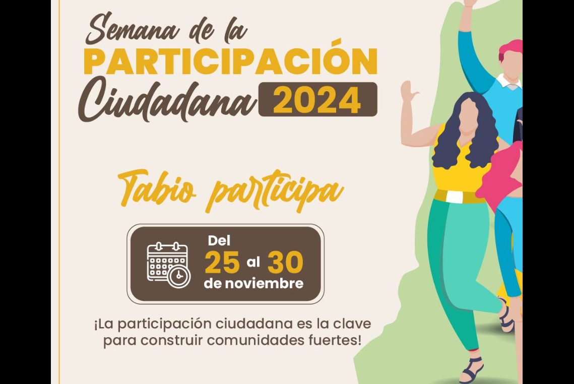 Semana de la Participación Ciudadana: un espacio para construir juntos el futuro