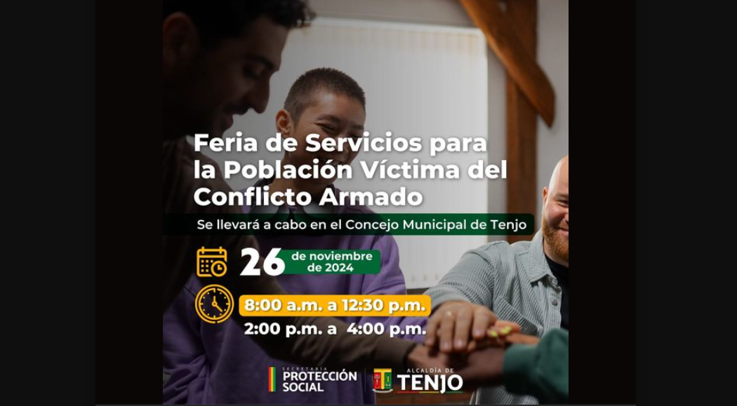 Feria de Servicios: apoyo integral para la población víctima del conflicto armado