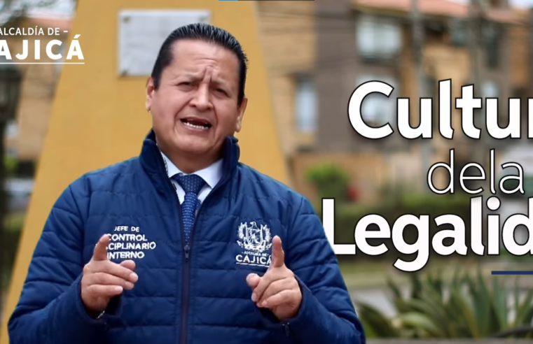 Cajicá impulsa estrategias para fortalecer la cultura de la legalidad y la transparencia + Video