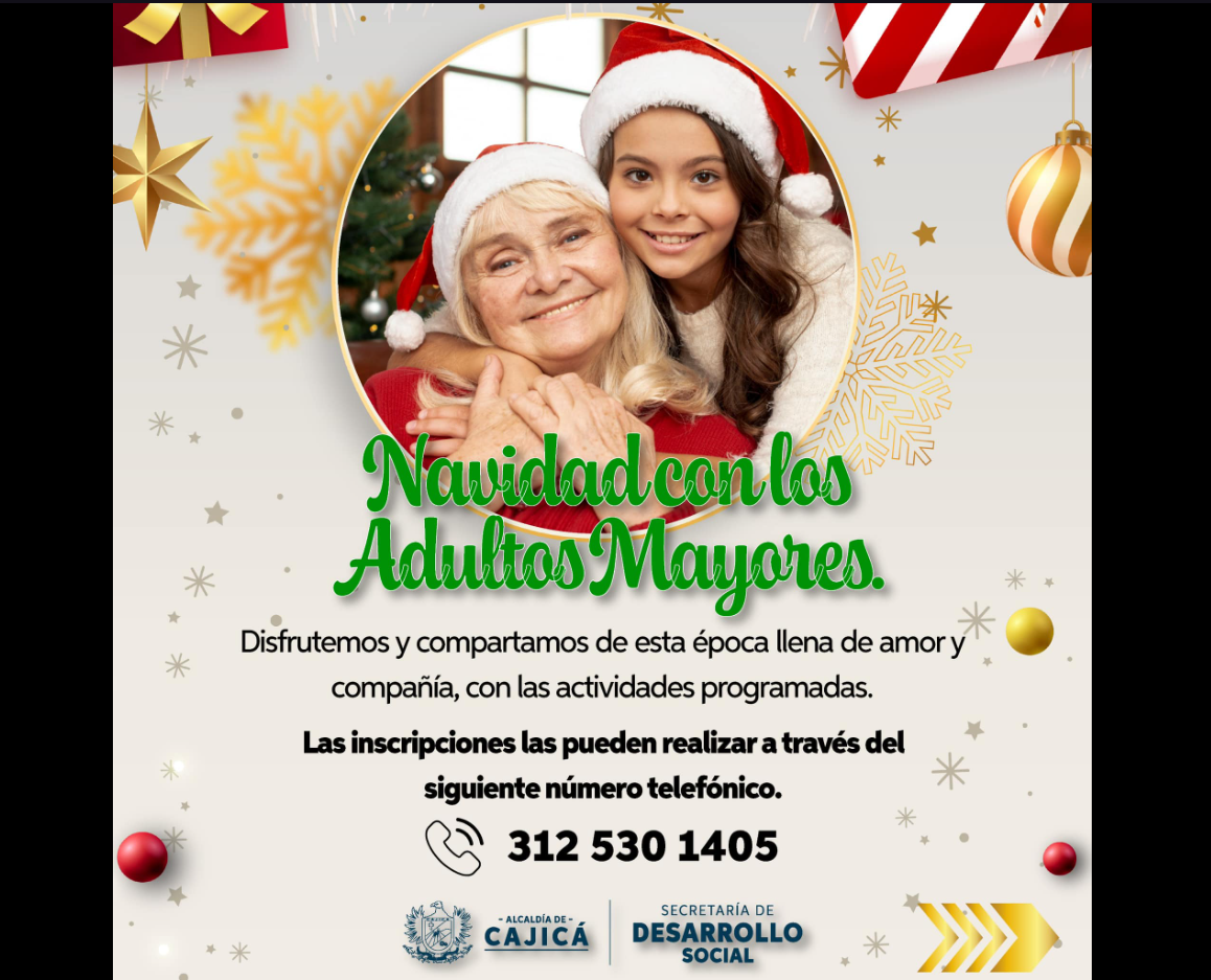 Navidad en familia: actividades para la comunidad en Cajicá