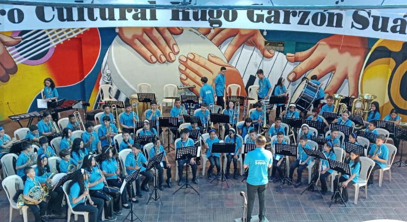 Músicos de Sopó triunfan en el 49° Festival Departamental de Bandas