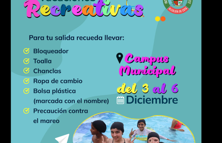 Inician las vacaciones recreativas con actividades llenas de diversión